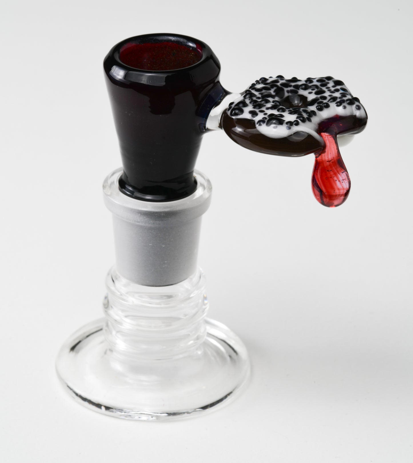 Jambear - 18mm 4 Hole heady Donut Bowl W/ Bite - 3