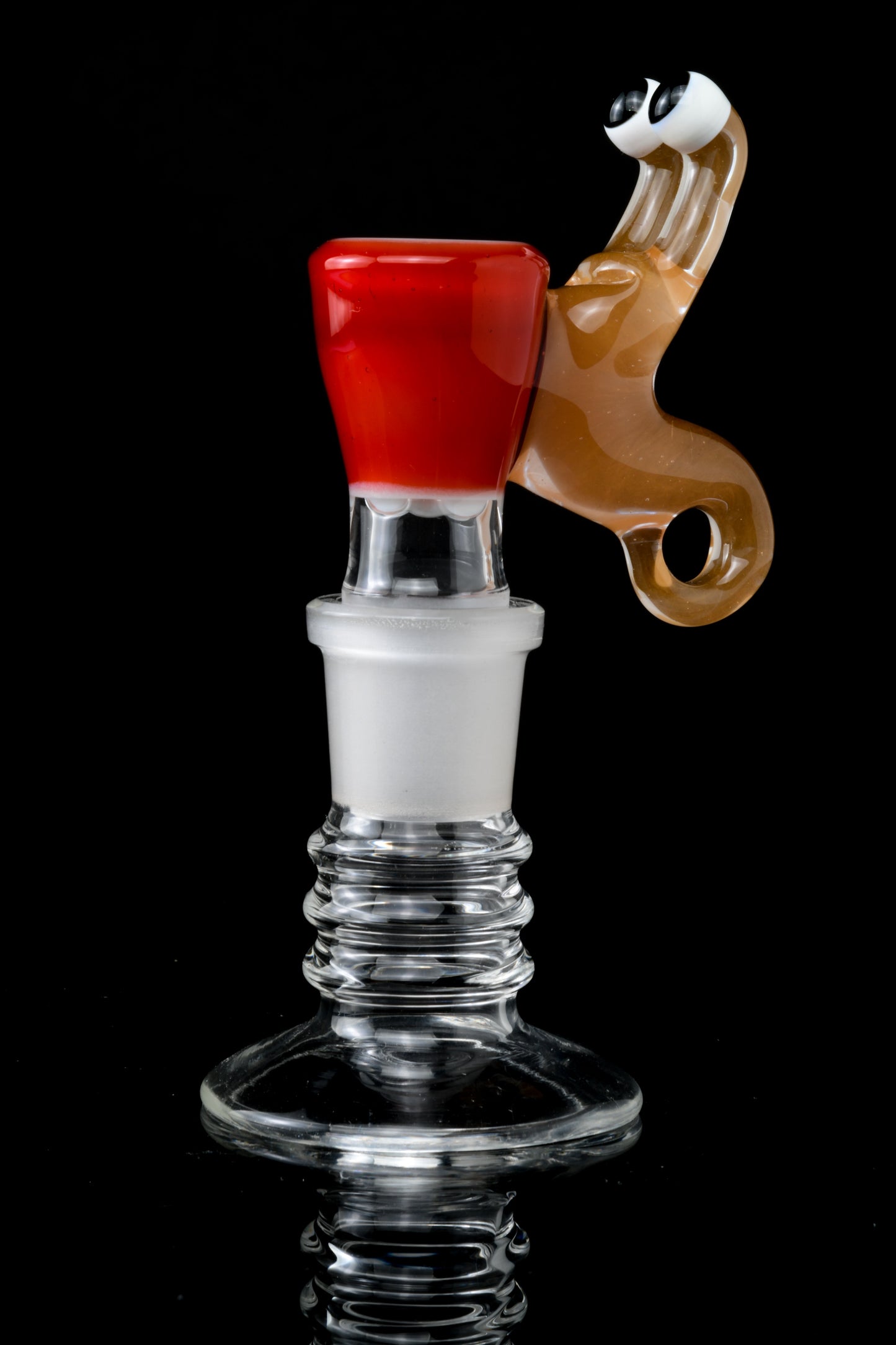 Browski - Toboggan anti-limaces 18 mm 4 trous rouge/pêche