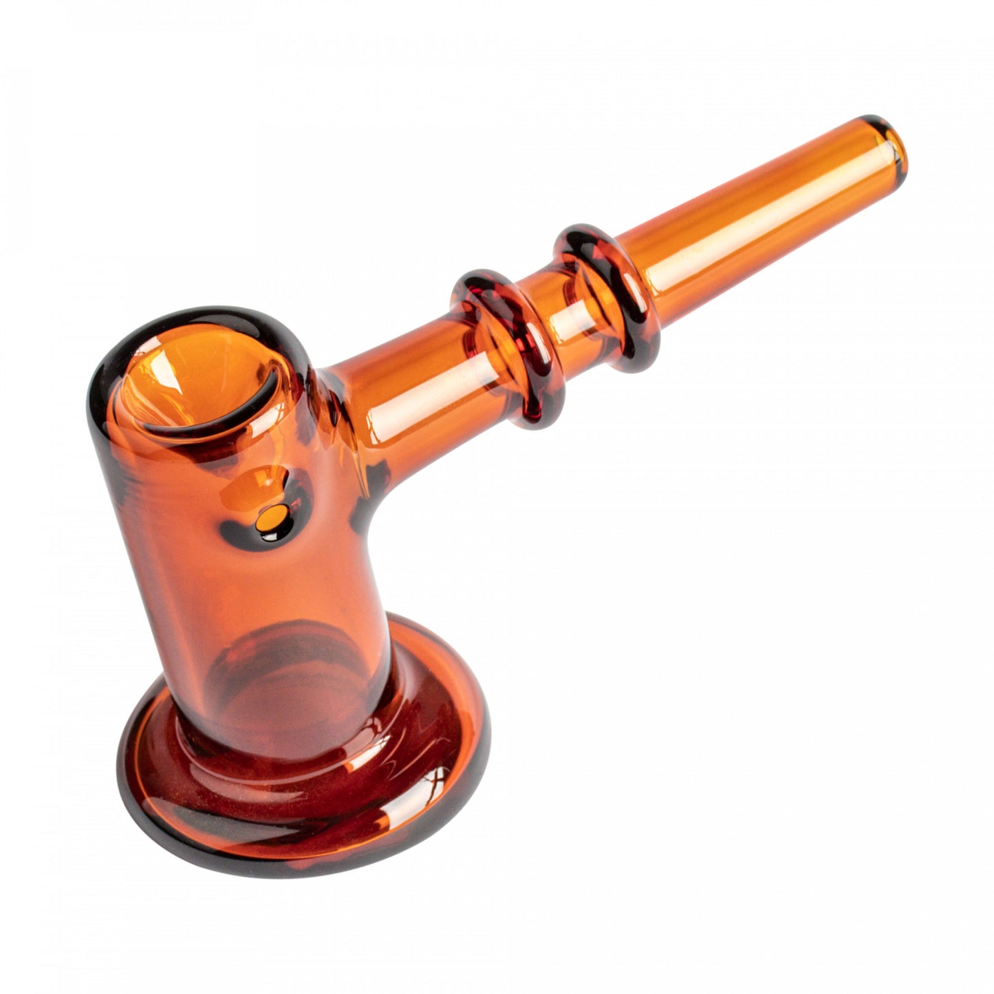 Red Eye Glass 4.5" Gavel Hand Pipe