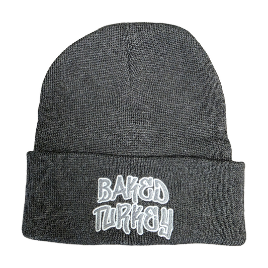 Baked Goods - Beanie - Grey W/ Hand Style Logo