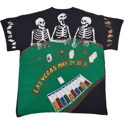 Liquid Blue - Grateful Dead - Vegas Dead Black T-Shirt