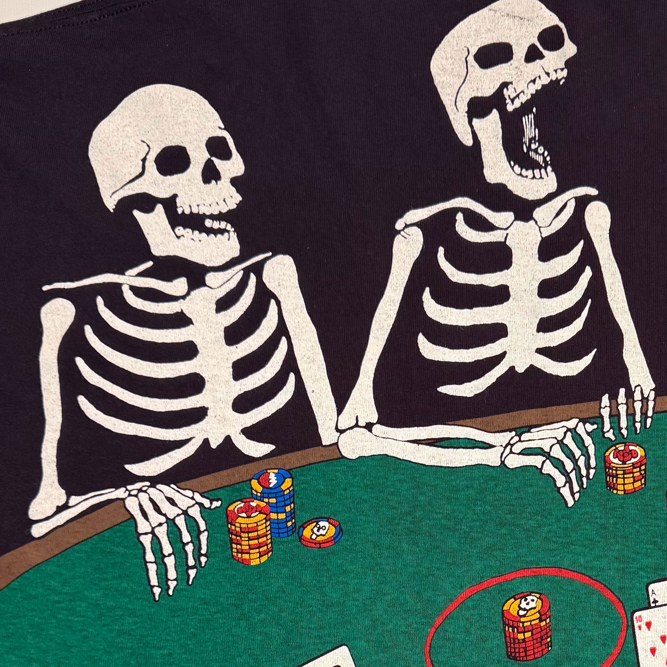 Liquid Blue - Grateful Dead - Vegas Dead Black T-Shirt