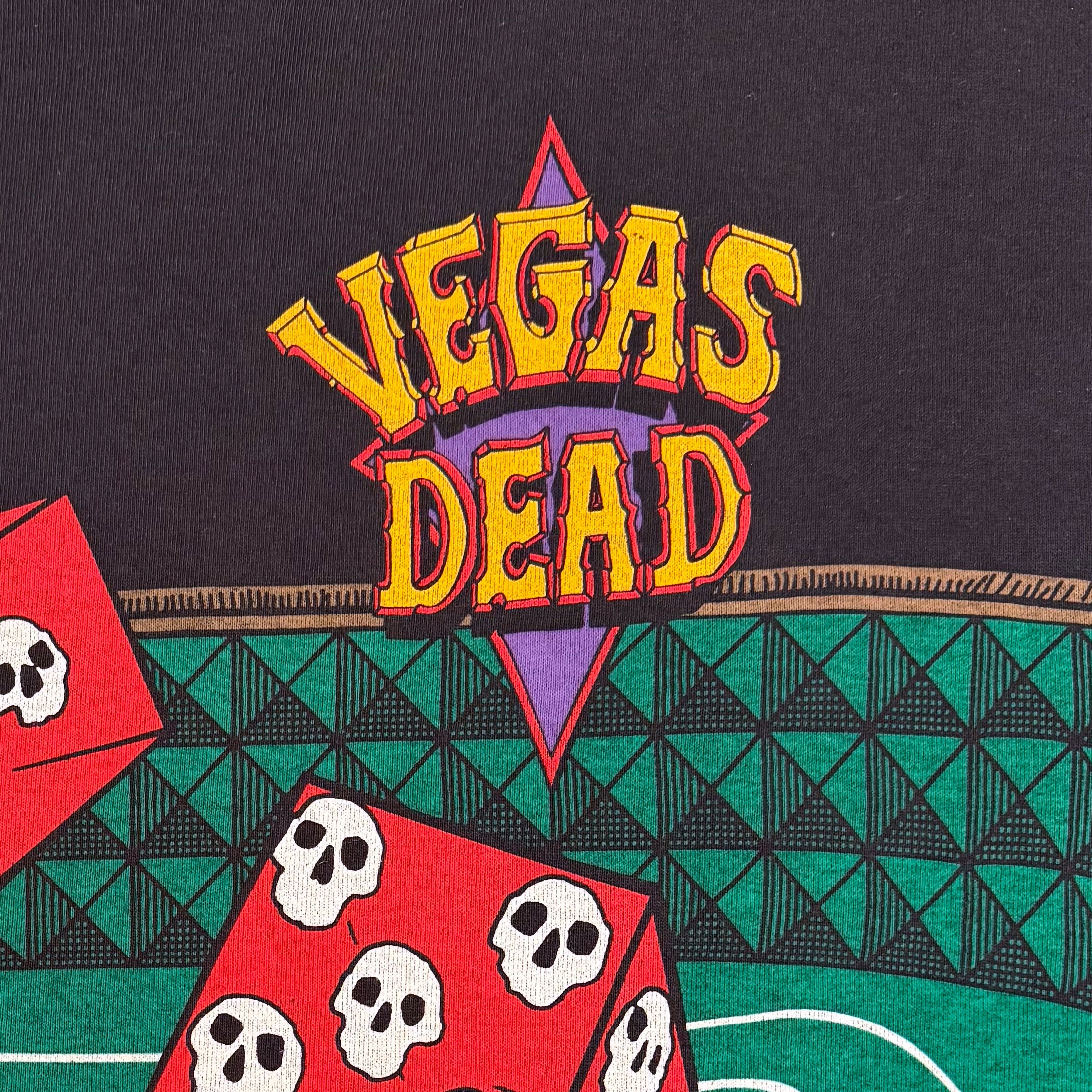Liquid Blue - Grateful Dead - Vegas Dead Black T-Shirt