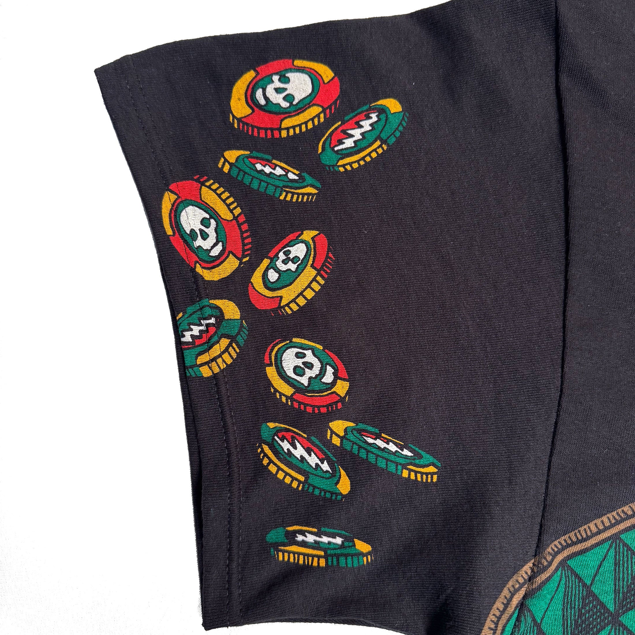 Liquid Blue - Grateful Dead - Vegas Dead Black T-Shirt