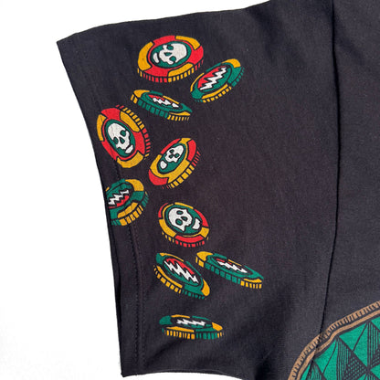 Liquid Blue - Grateful Dead - Vegas Dead Black T-Shirt