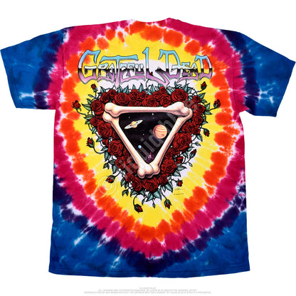 Liquid Blue - Grateful Dead - Space Your Face Tie-Dye T-Shirt
