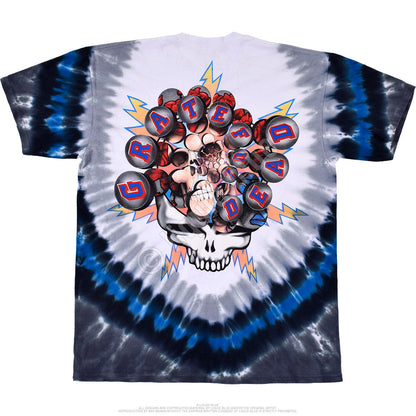 Liquid Blue - Grateful Dead - NY Strangers Tie-Dye T-Shirt