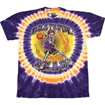 Liquid Blue - Grateful Dead - Los Angeles Bertha Dunker Tie-Dye T-Shirt