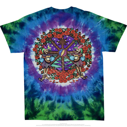 Liquid Blue - Grateful Dead - Celtic Mandala Tie-Dye T-Shirt