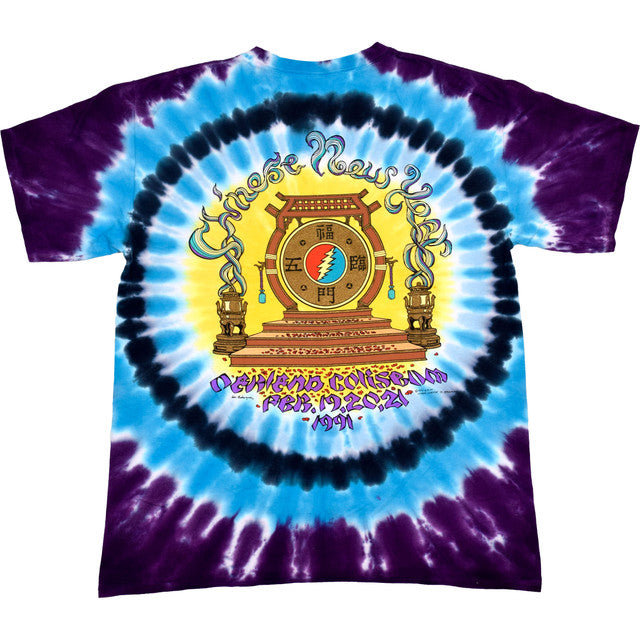 Liquid Blue - Grateful Dead - Chinese New Year Tie-Dye T-Shirt