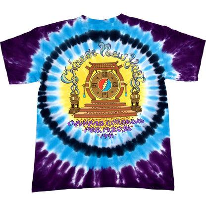 Liquid Blue - Grateful Dead - Chinese New Year Tie-Dye T-Shirt