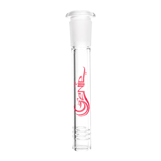 Genie - Flush Mount Glass Diffusing Downstem - 4.5 - Red