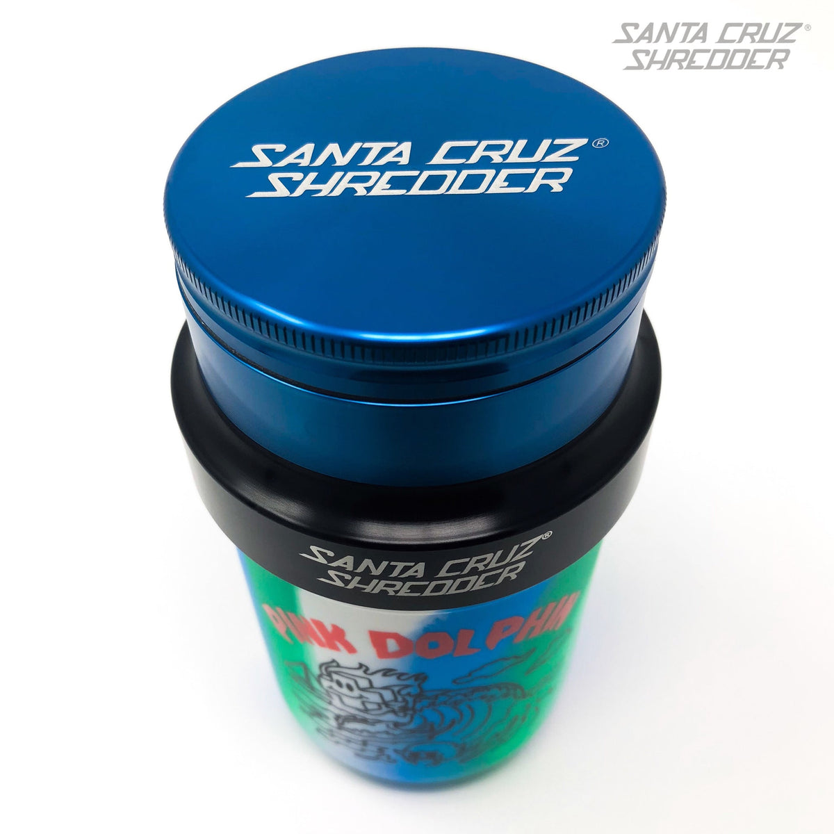 Santa Cruz Shredder - Mason Jar Herb Grinder Adapter for 3pc and 4pc Shredders