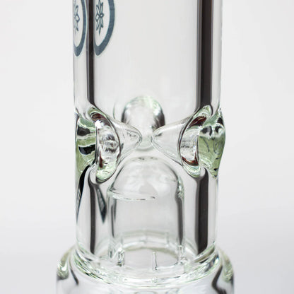 Preemo - 19" 7mm Dome Over Double Disc Perc Beaker