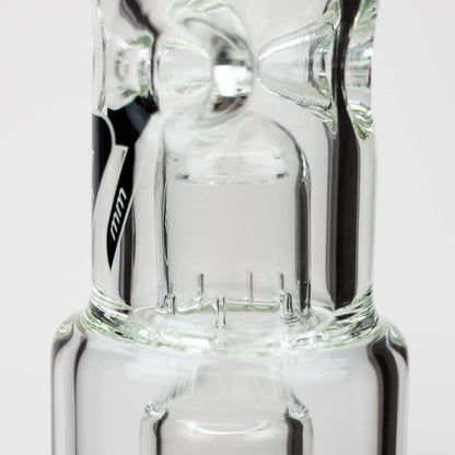 Preemo - 19" 7mm Dome Over Double Disc Perc Beaker