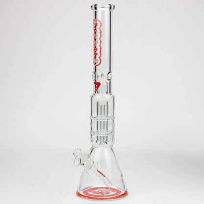 Preemo - 19" 7mm Dome Over Double Disc Perc Beaker