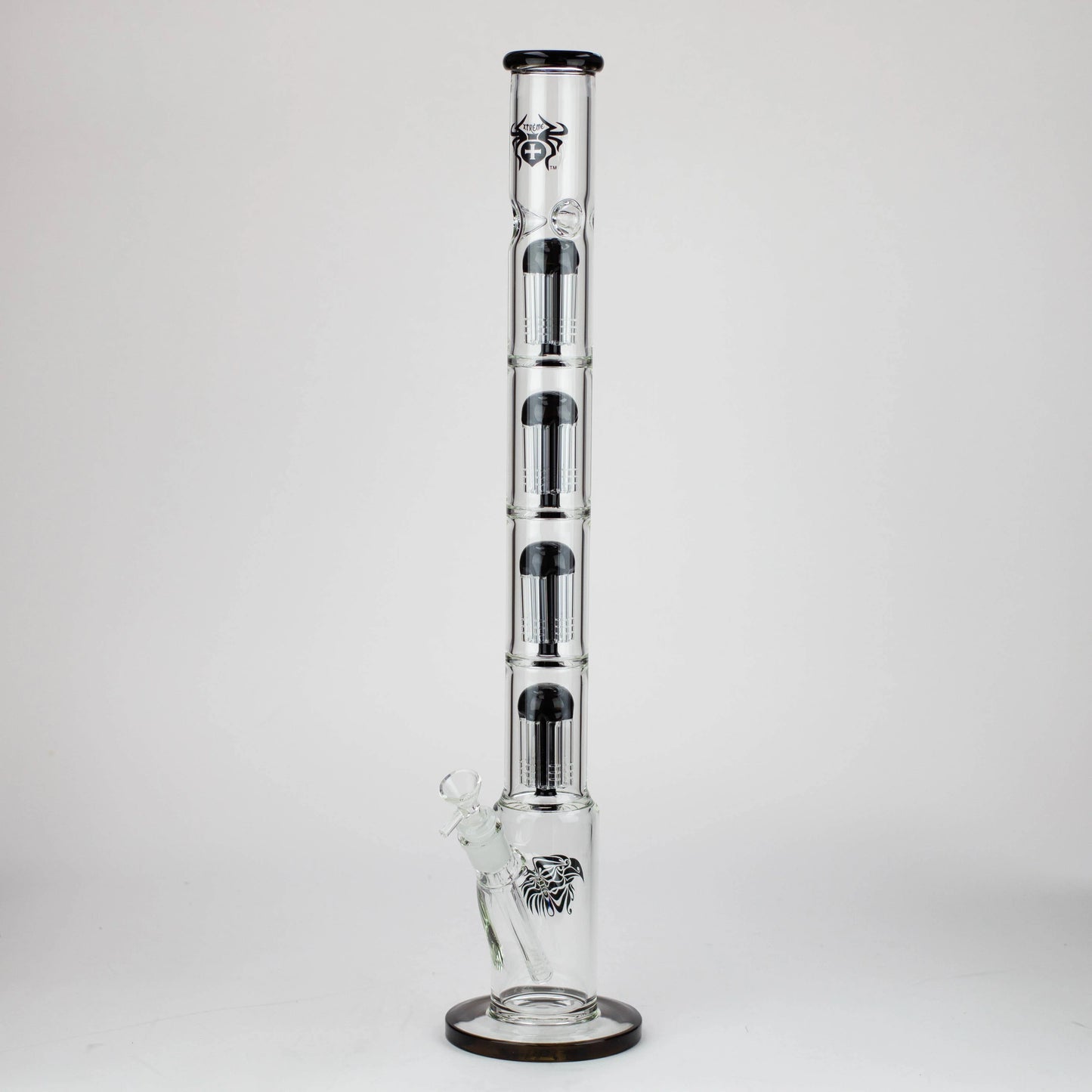 Xtreme - 26" 7mm Quad Tree Perc Straight Tube