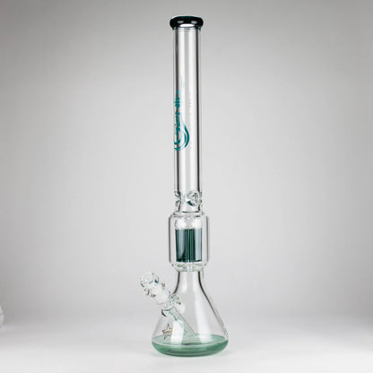 Genie - 23" 9mm Beaker to Tree Perc w/Coloured Base