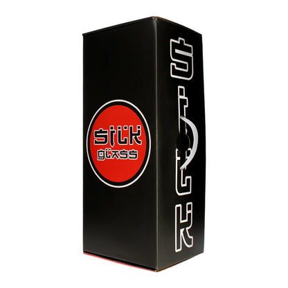 Silk Glass - Triple Inline Perc W/ Ash Catcher