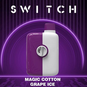 Mr Fog Switch - Glace au raisin et au coton magique