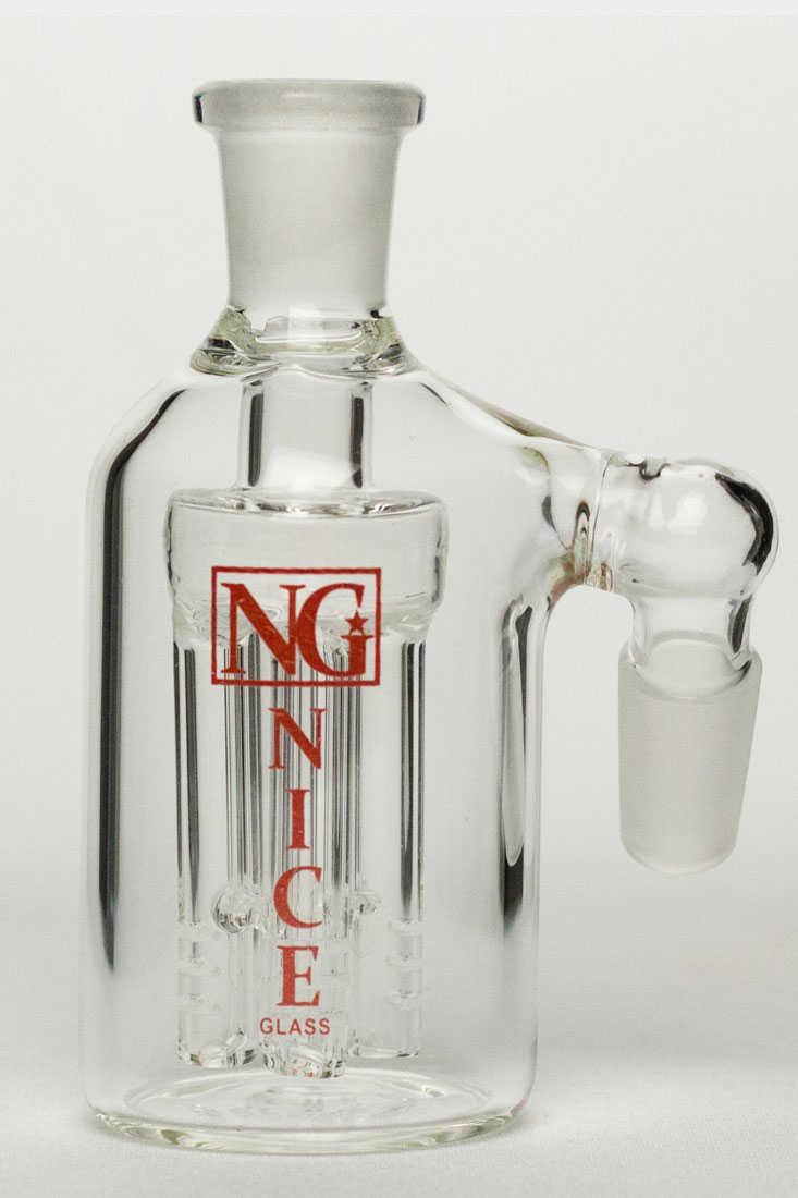 Nice Glass - 14mm 45 Degree 4-Arm Tree Perc Ash Catcher