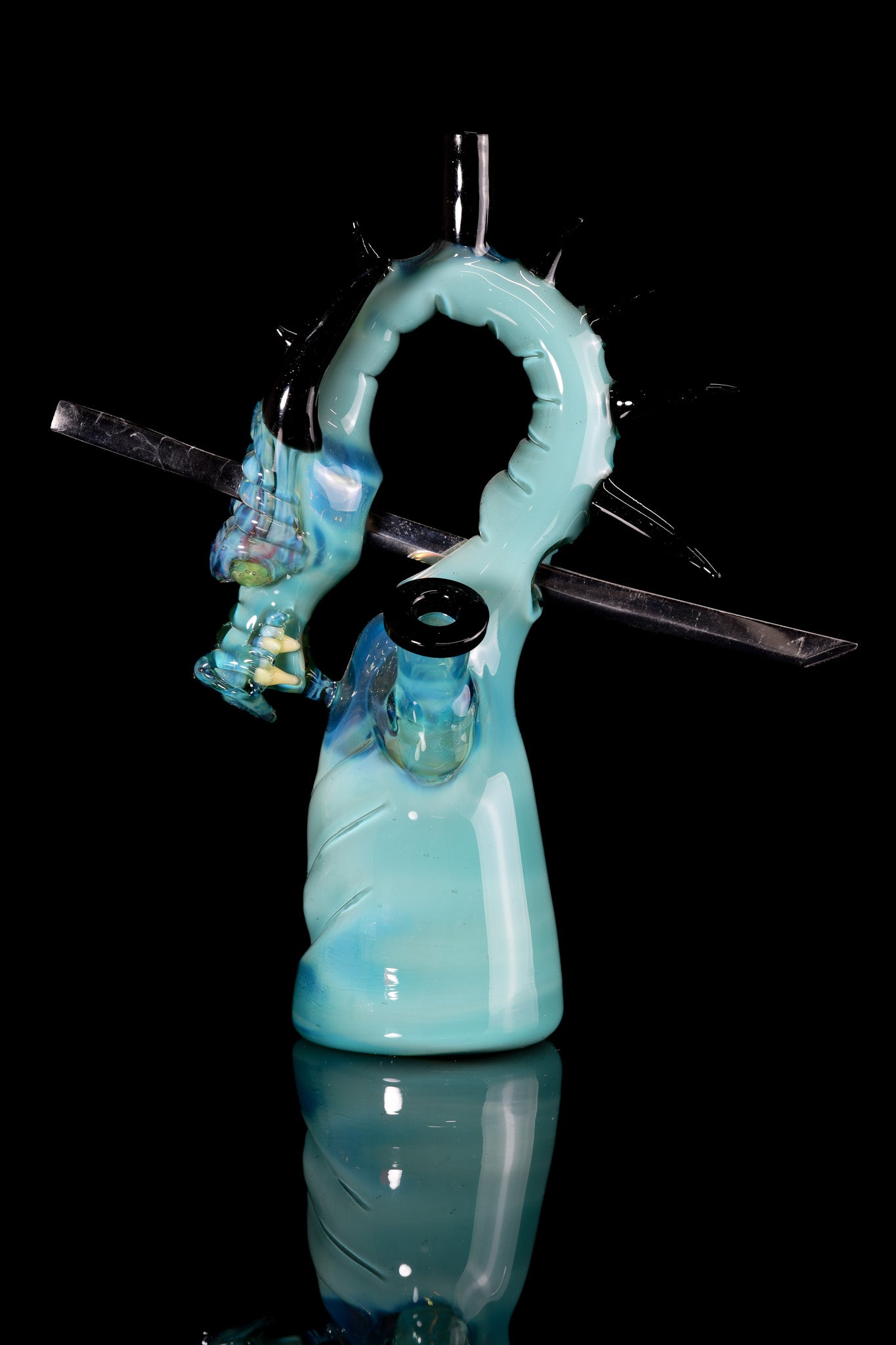 Tony Kazy - Blue Dragon Full Size Rig W/ Sword Dabber