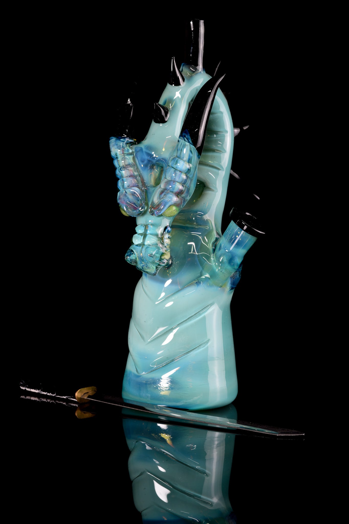 Tony Kazy - Blue Dragon Full Size Rig W/ Sword Dabber