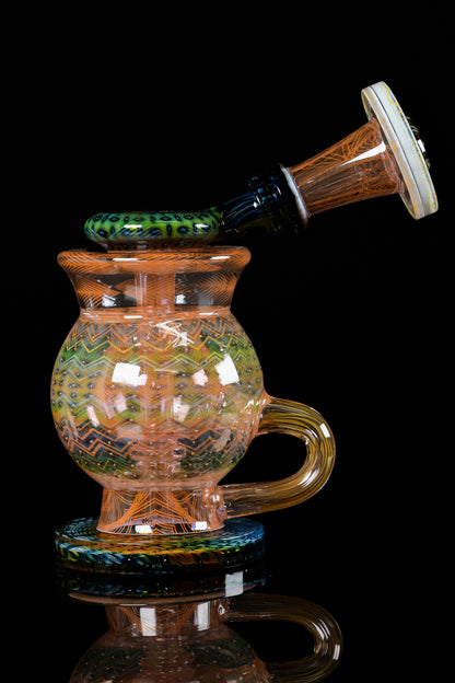 Steve Sizelove x Scolari Glass - Fumed Dewar Incycler