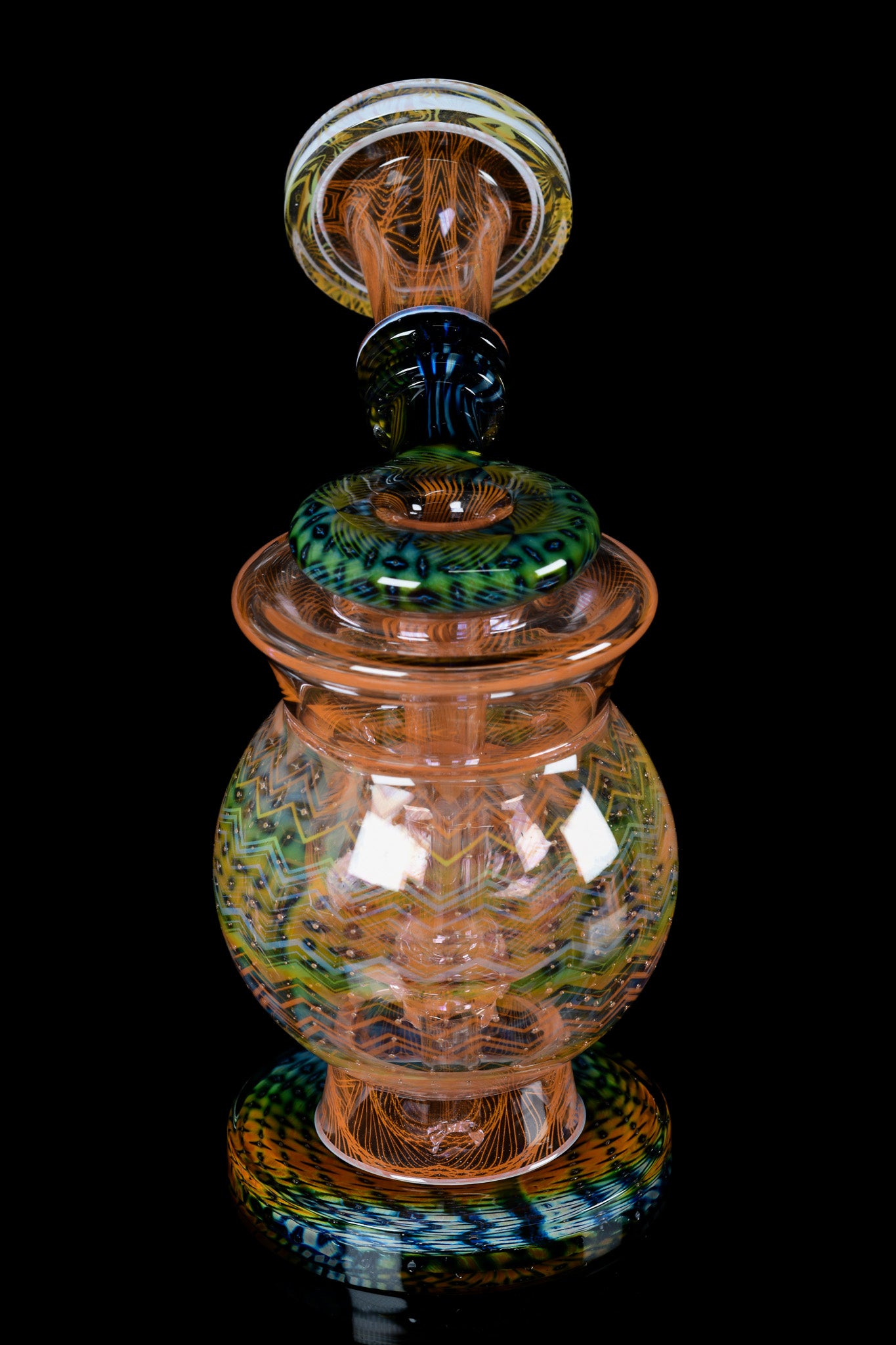 Steve Sizelove x Scolari Glass - Fumed Dewar Incycler