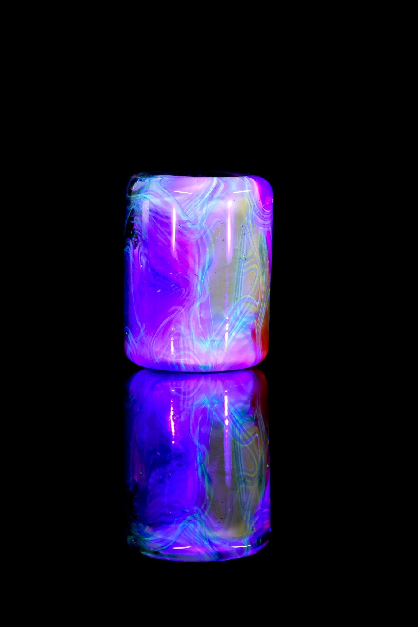 Scomo Glass - Rainbow Scribble Tech Beads