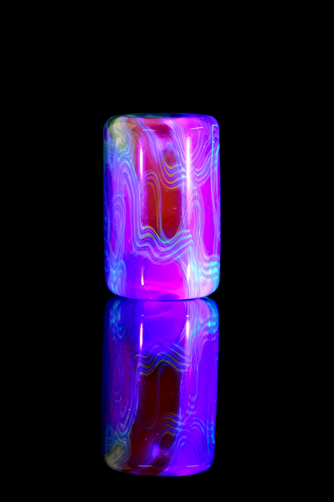 Scomo Glass - Rainbow Scribble Tech Beads