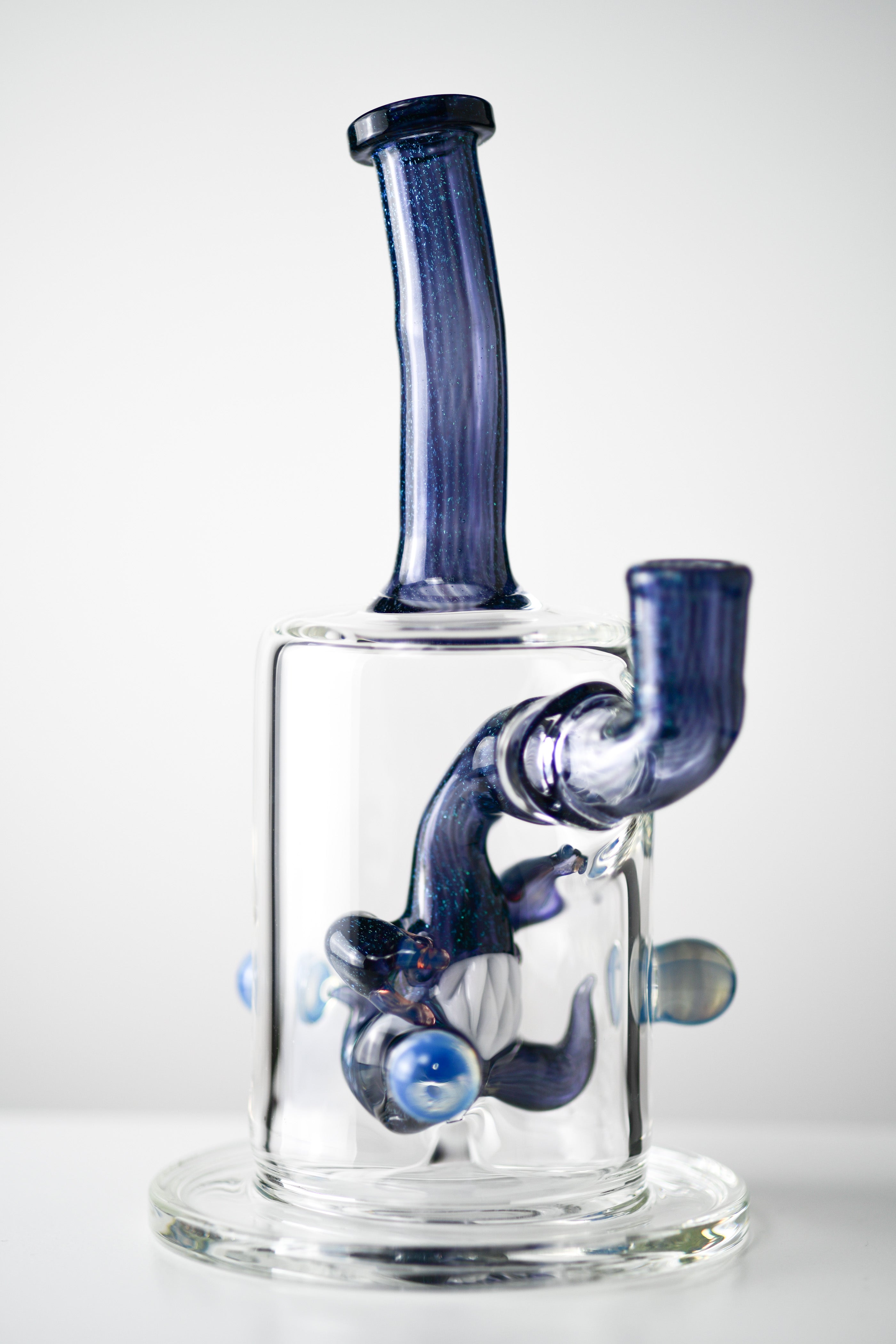 Kahuna - Dichro Scalien Bottle Rig | Baked Turkey Heady Glass