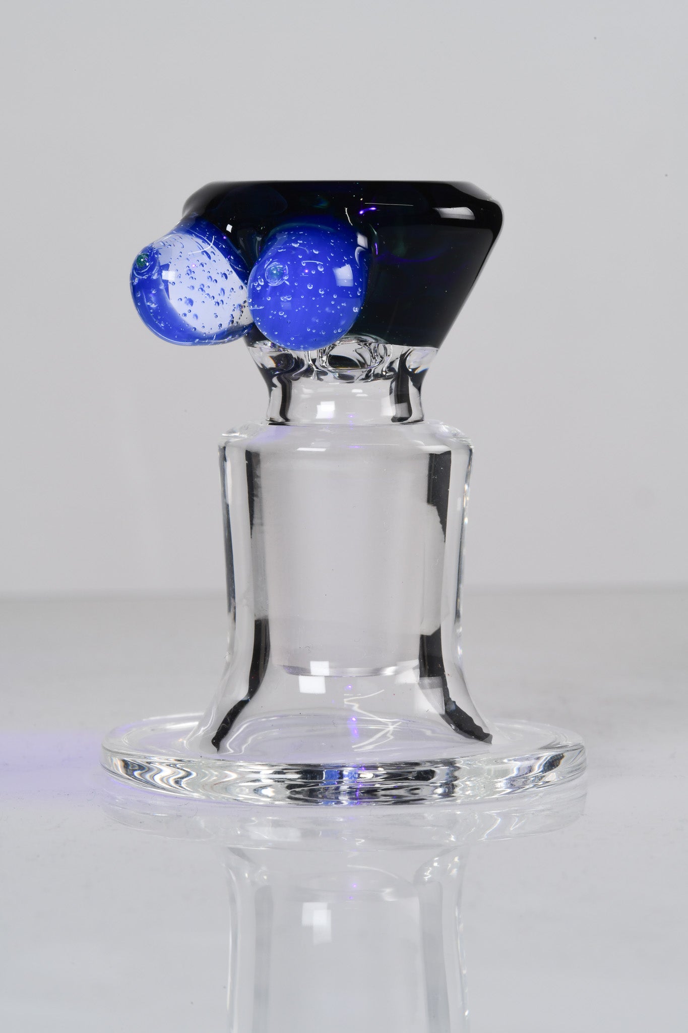 Titz Glass - 18mm Honeycomb 4 Hole Titty Slide - 3