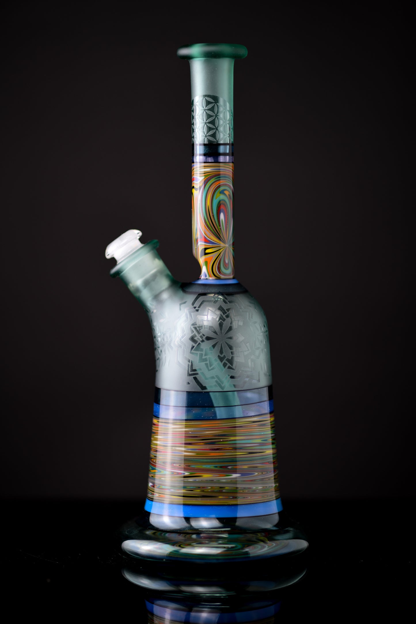 Thill Glassworks - Mini tube sculpté Nemo Wig Wag 