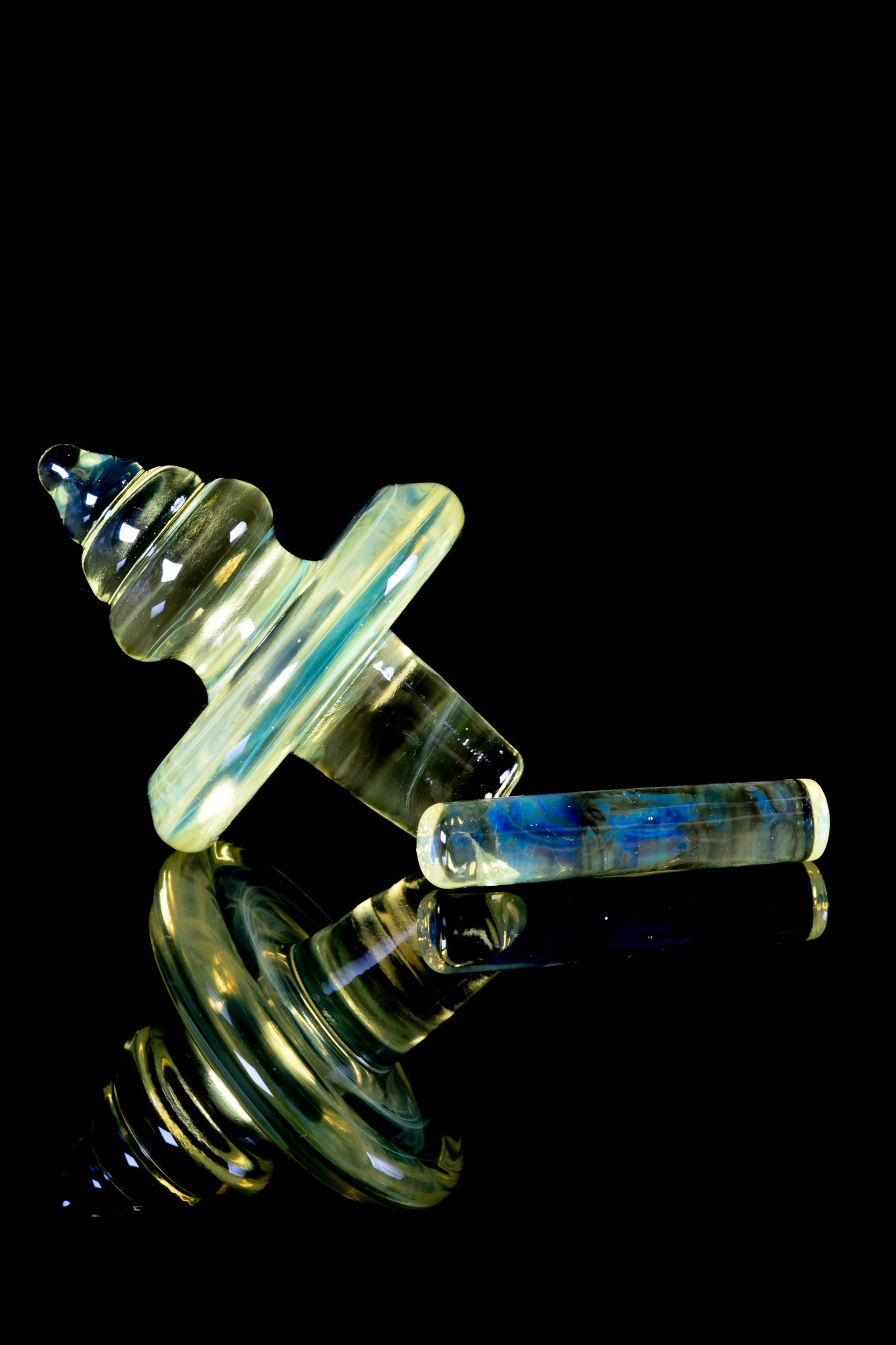 Disco Box Glass - Joy Pop Control Tower Cap W/ Pillar - 1