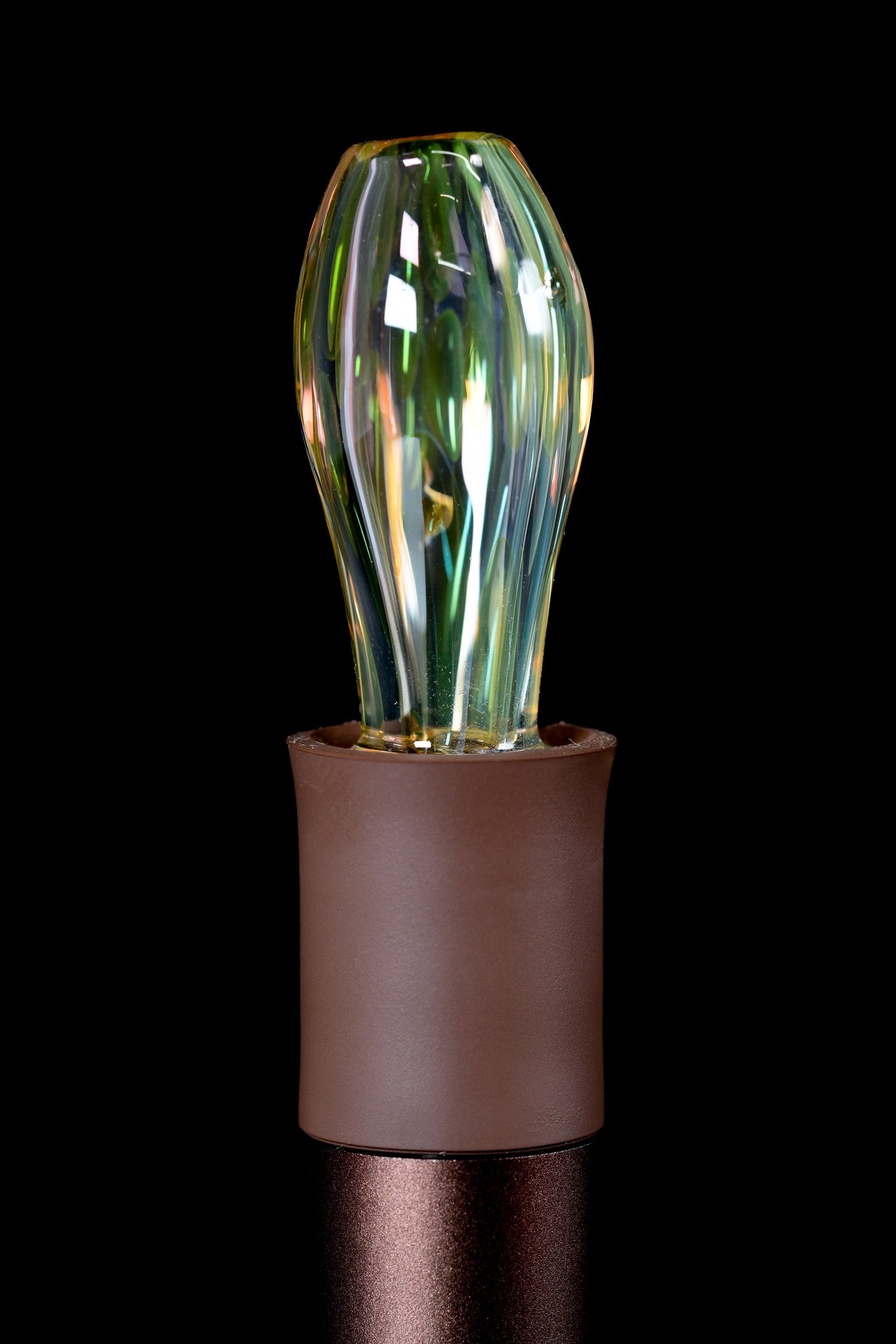 Kitty Meow Glass - Fumed Pivot Top - 3