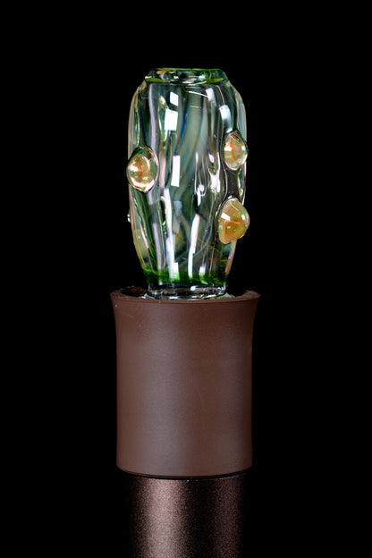 Kitty Meow Glass - Fumed Pivot Top - 5