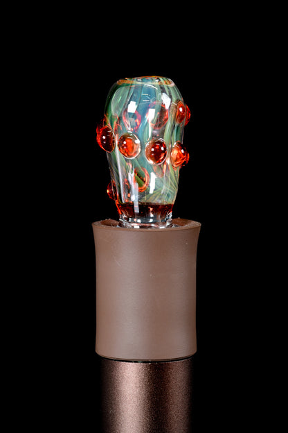 Kitty Meow Glass - Fumed Pivot Top - 7