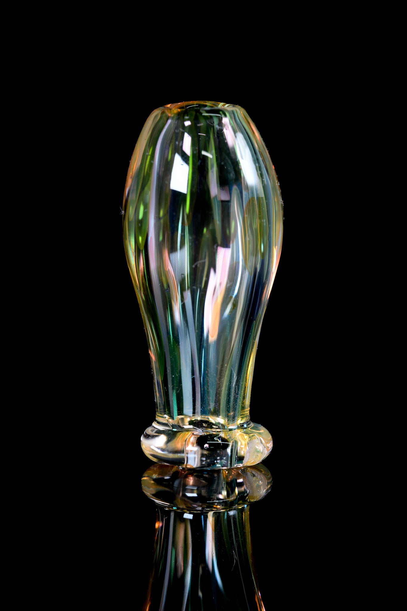 Kitty Meow Glass - Fumed Pivot Top - 3