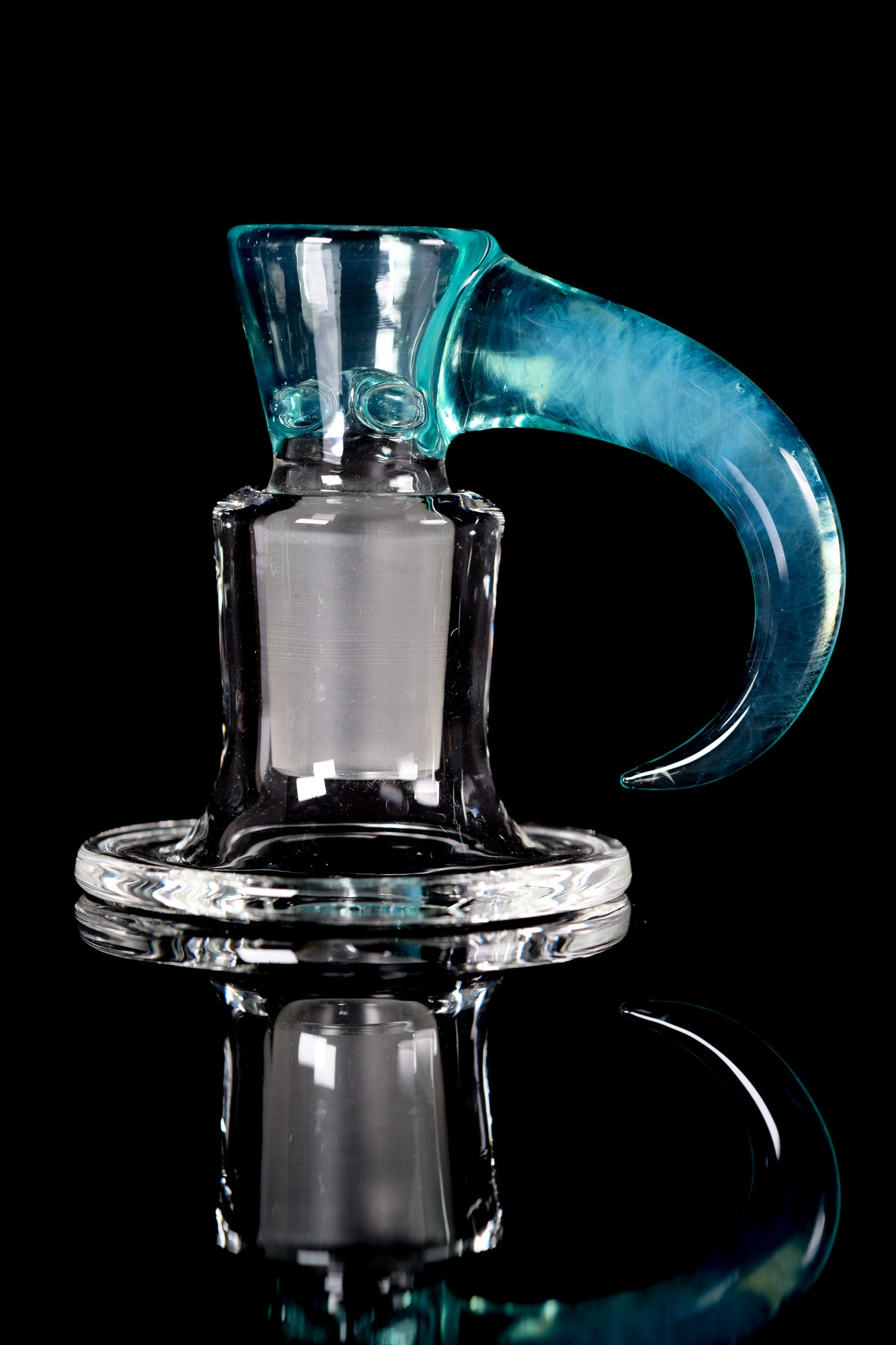 Ure Glass - 18mm 4 Hole Horn Slide - Zen