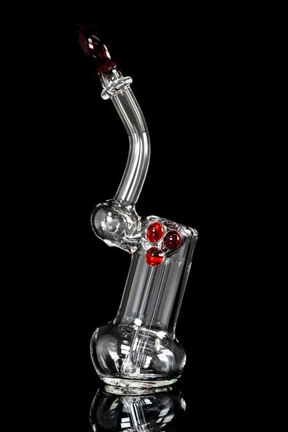 Governmint Glass - Colour Accented Push Bubbler - 2