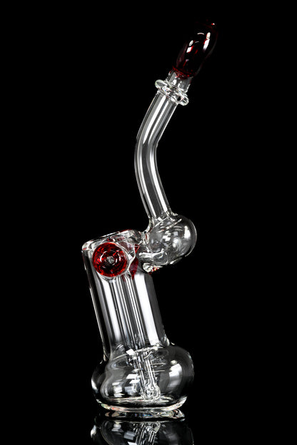Governmint Glass - Colour Accented Push Bubbler - 2
