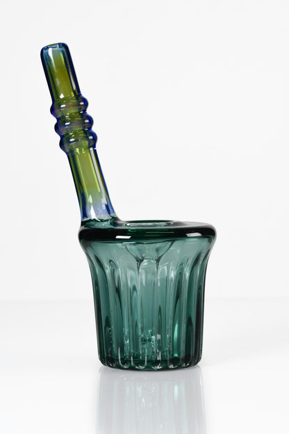 Evan Cals Glass Art - Push Bowl Sippy Cup Bubbler - 1