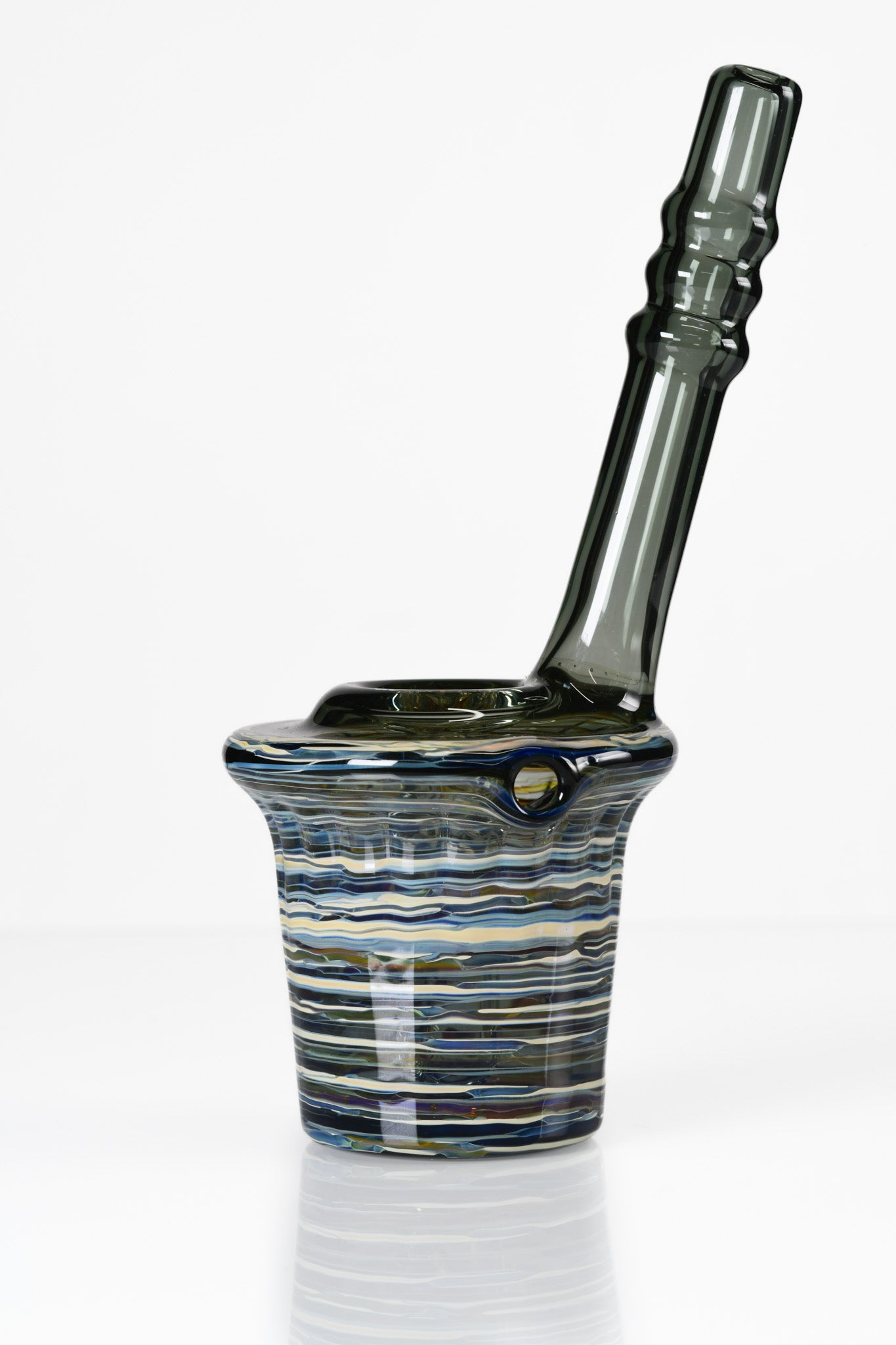 Evan Cals Glass Art - Push Bowl Sippy Cup Bubbler - 2
