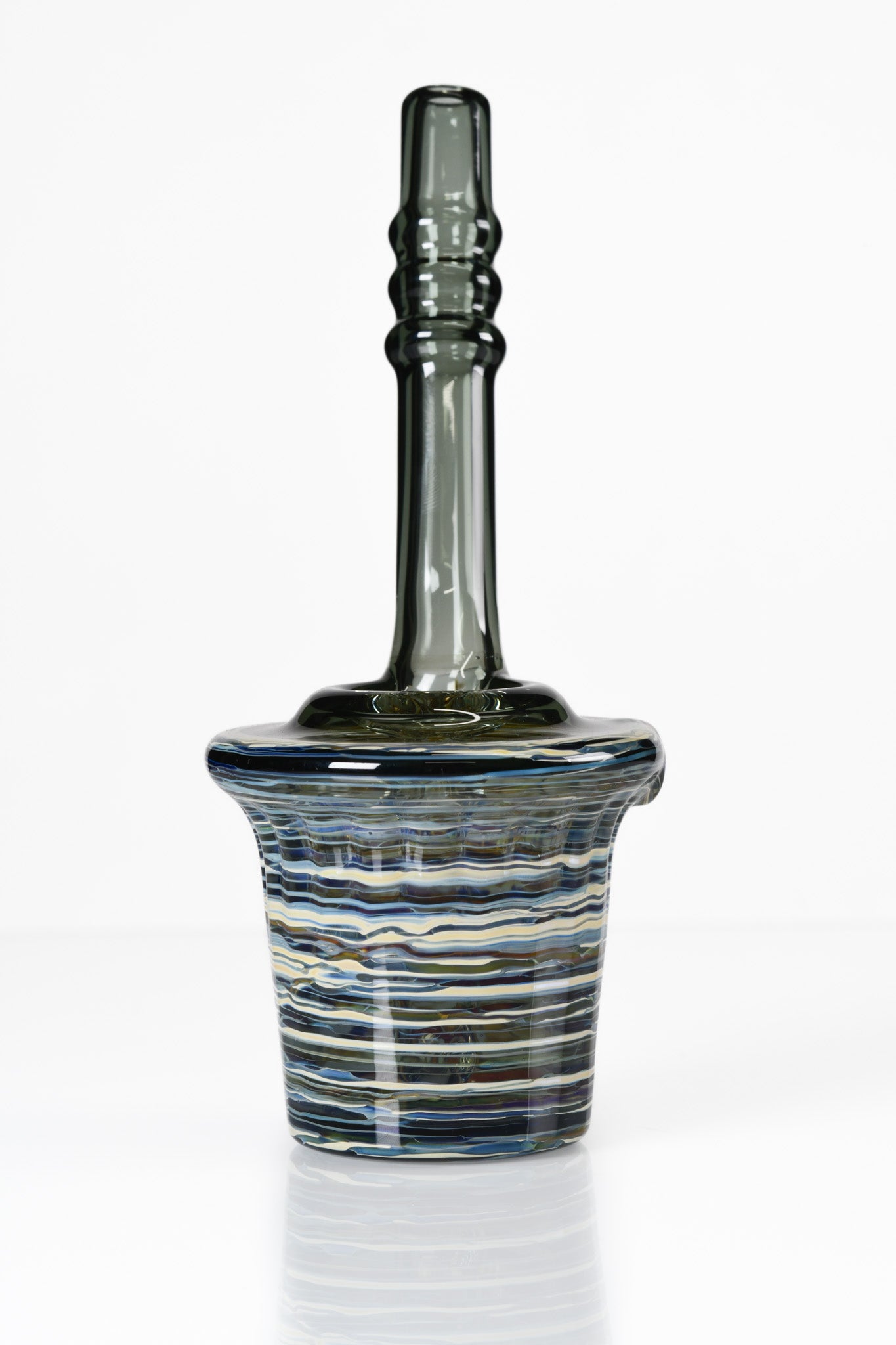 Evan Cals Glass Art - Push Bowl Sippy Cup Bubbler - 2