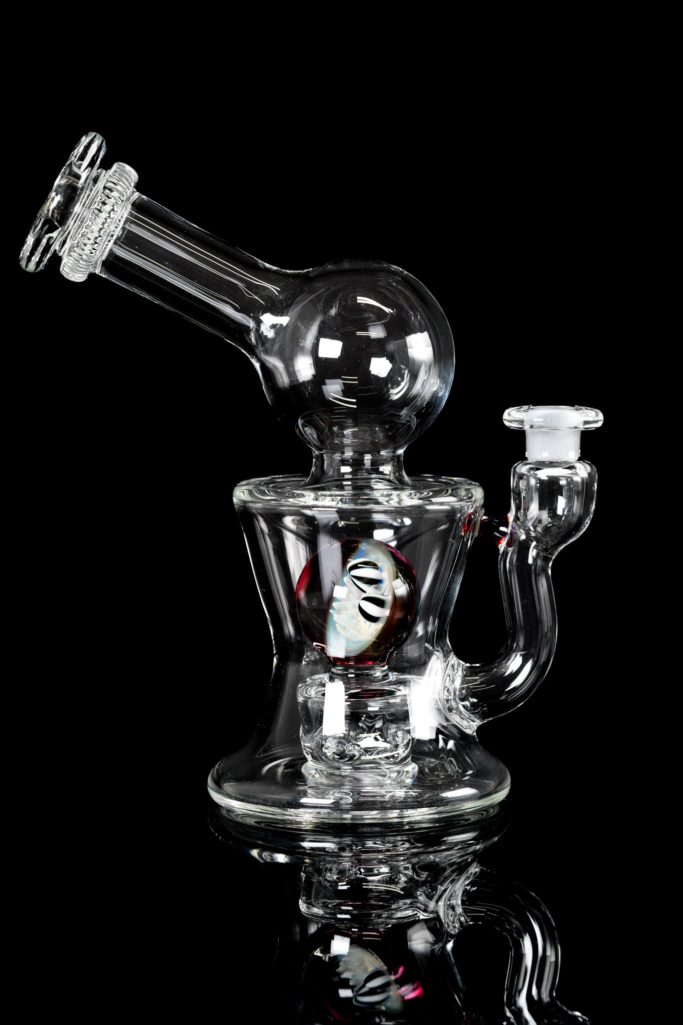 Evan Cals Glass Art - Skull Marble 10mm Rig - 2