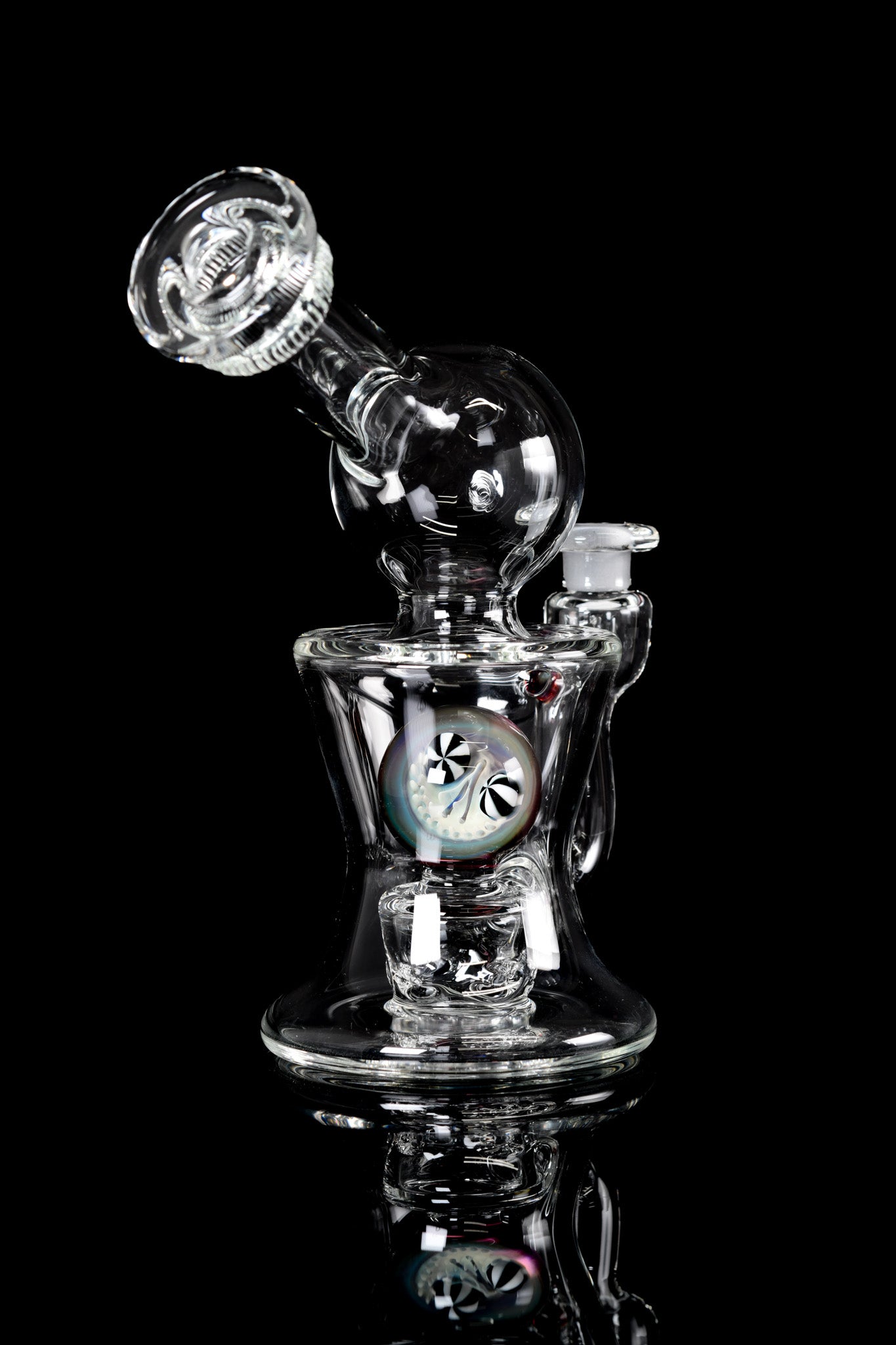 Evan Cals Glass Art - Skull Marble 10mm Rig - 2
