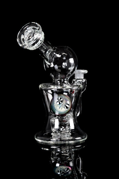 Evan Cals Glass Art - Skull Marble 10mm Rig - 2