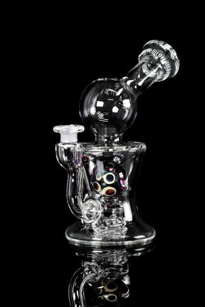 Evan Cals Glass Art - Skull Marble 10mm Rig - 2