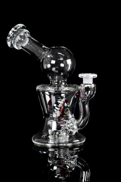 Evan Cals Glass Art - Skull Marble 10mm Rig - 2